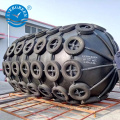 Pneumatic Rubber Yokohama Fenders With Tyre-Chain Net